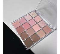 16 Color Eyeshadow for PALETTE, Matte and for SHIMMER Makeup Disk with 16 Versatile Shades for Long-Lasting Eye Looks(02)