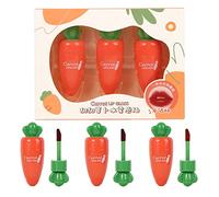 16 Color Long Lasting Lipstick + Lip Liner Combo Sweet Radish Water Mist Lip Glaze Three Sets Of Lip Gloss Non Stick Cup Not Easy To Fade Lipstick Mini Set Box Lipstick Long Lasting Rare Beauty
