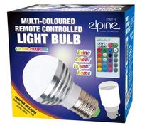 16 Colour Changing LED Light Bulb LAMP with IR Remote Control Bayonet Adapter