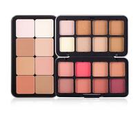 16 Colour Rouge Contour Makeup All-In-One Palette Matte Pearl Highlighter Contour Multi-Colour Blusher Makeup Palette (02, One size)
