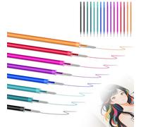16 Colourful Refills, Compatible with Legami and Other Brands that Use Standard 13 cm Refills, Erasable Ink Refills - 0.7 - Medium Strength - Gel Rollerball Refill 【2 x 8 Colours】