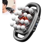 16-Drive 8-Head Massage Gun Set, 2025 New Deep Tissue Percussion Massager with 16 Massages Heads, Quiet Muscle Massage Gun for Back, Shoulders, Legs, Foot, Body Muscle Pain Relief