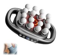 16-Drive 8-Head Massage Gun Set, 30 Levels Deep Tissue Percussion for Full Body Pain Relief - Adjustable Modes for Back/Shoulders/Legs
