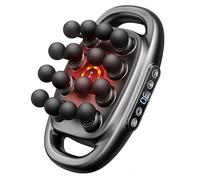 16-Drive Massage Gun Set, 8 Head Massage Gun Deep Tissue, Red Light Therapy, Electric Massager for Back, Shoulders, Legs, Foot, Body Muscle Pain Relief Ideal Gifts for Mom, and Dad (16-Head)