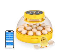 16 Egg incubator with automatic egg turning and humidity control,Incubators for hatching eggs,Incubator for chicken eggs,Duck,Quail, Pigeon,Intelligent Temperature, Egg Candler and Humidity Control