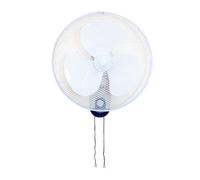 16" Electric Wall Mounted Fan Oypla White One Size