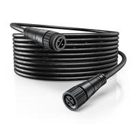 16 Feet (1 Pack) Waterproof Extension Cord for Philips Hue Outdoor Lights 24V - Compatible with Lily Spot, Calla Pathway, Impress Pedestal & Wall Light, Amarant - Male to Connector