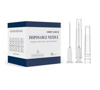 16 Gauge 1.5 Inch Needle, Individually Wrapped, 100 PCS Luer Lock Needles Industrial Dispensing Accessories(16G 1.5-Inch)