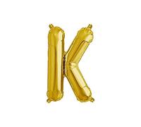 16" Gold Letter K Foil Balloons Air Filled Self Inflating Birthday Anniversary Wedding Party Banner Decorations