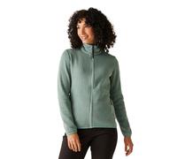 (16, Green Haze/Spruce Green) Regatta Womens Elzie Two-Tone Full Zip Fleece