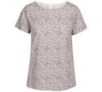 (16, Grey Marl Print) Trespass Womens Relaxed Casual Printed Top Simona