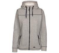 (16, Grey Marl) Trespass Womens Fleece Full Zip with Hood Runpal