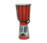 16" Hand Carved Wooden Djembe Drum