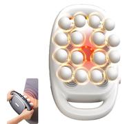 16 Head Evasea Massager Gun, 30 Intensity Levels & 3 Smart Modes, 105 Pounds of Massage Force, 1800 mAh Battery, Long-Lasting Battery Life, for Back, Waist, ETC (White)