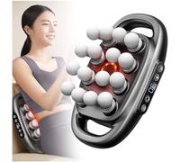 16 Head Massage Gun Deep Tissue.Triple Fusion Massager Cordless Back Massager, Pistola De Masajes Musculares. Needsary 16 Drive 8 Head Massagerr for Hamstring Full Body Muscles (Grey)