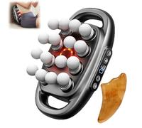 16 Heads Massage Gun,Deep Tissue Massager Muscle Pain Relief,3 Modes & 30 Speed,Ergonomic Hand-held Massage Gun for Legs Arms Waist Back Buttocks