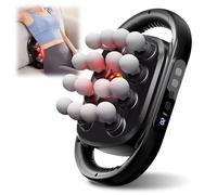 16 Heads Massage Gun, Muscle Massage Gun Deep Tissue, Portable Wireless Neck Massager for Back Shoulder Neck Leg, Suitable for Men Women Home Office Travel
