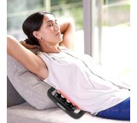 16 Heads Muscle Massage Electric Handheld Massagers Quiet Deep Tissue Massage Tool with 3 Modes 30 Intensities Percussion Massager for Muscle Pain Relief Shoulder/Back/Neck/Leg/Head Relax