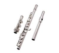 16-hole C-key Flute Instrument With Silver-plated White Copper Body Beautiful And Practical Body Flute For Beginners