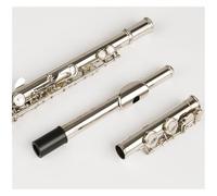 16 Hole C Tune Beginner White Copper Flute Instrument JYFL-E150