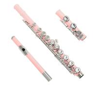 16 Hole Flute Closed Hole C Key Flute Pink Professional Flute With Accessories Flute for Beginner