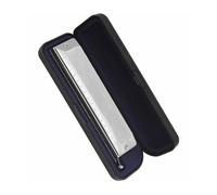 16 Holes 64 Tones Harmonica Chromatic Scale Stainless Steel Woodwind Instrument Semitones Switching