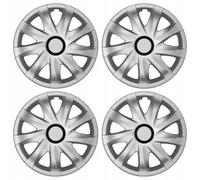NRM Kando Wheel Trims Silver 16 Inch Set of 4