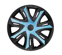 16'' Hubcaps Wheel Covers Trims Set 4pcs Weather Resistant Universal ABS Blue