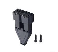 16-in-1 Multi Filament Hub Kit for Anycubic For Kobra 3 Series, Extruder Upgrade with 12 Ports for 3D Printer Accessories, Lightweight Black Replacement Part