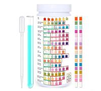 16 in 1 Water Testing Strips for Household Use, Designed for Drinking Water, Pools, and Industrial Waste (50pcs)