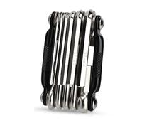 16 in 1Multifunctional Steel Bicycles Toolset Folding Wrench Bicycles Maintenance Pocket Multitool Bikes Repair Wrench Cycling Maintenance Tool