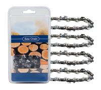 16 Inch 3/8" LP Pitch 0.050'' Gauge Semi Chisel Chainsaw Chain 57 Links (4PCS)