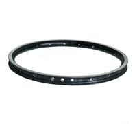 16 Inch 349 Double Wall Aluminum Alloy V-Brake Bicycle Rim for Brompton Folding Bike, Lightweight Wheel Rims with 20 or 28 Spoke Holes for Small Wheel Commuter Cycling(28 Holes 16 * 1-3/8)