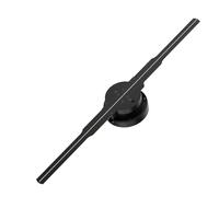 16 Inch 3D Holographic Projector APP/PC LED Fan Rotating Animation Advertising Display Screen with SD Card and Remote Control for Advertising Equipment