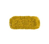 16 Inch (40Cm) Yellow Dust Beater / Dust Control Nop Acrylic Head - Replacement Sweeper Head Only - Abbey