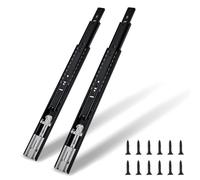 16 inch 5 Pairs Soft Close Drawer Slides Full Extension Heavy Duty Drawer Slides Ball Bearing Slides Rails for Dresser File Cabinet 100 LB Load Capacity