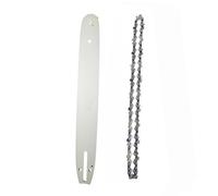16 Inch 56 Drive Links Chainsaw Chain Chainsaw Guide Bar .050" Gauge 3/8" Pitch Chain Low-Kickback for Craftsman Echo for Homelite(B Set)