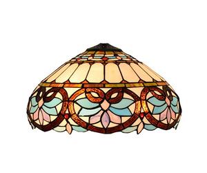 16 Inch Baroque Lamp Shade Replacement Only Tiffany Style Stained Glass Lampshades, Vintage Handmade Light Cover, Accessories for Table Lamp Pendant Light Floor Lamp Ceiling Light,Gold