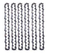 16 Inch Chainsaw 55 Drive Links 27 Cutter 3/8"LP .050" Steel Chains Chain Replacement Part for Electric Saw Wood Cutting,6 x 55DL 27cutters
