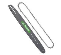 16 Inch Chainsaw Bar and Carbide Chain Combo, 3/8" LP Pitch, 050" Gauge, 56 Drive Links, Fits Echo, Poulan, Craftsman, Ryobi, Greenworks and More