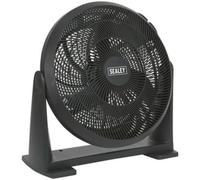 16 Inch Composite Desk Or Floor Standing Fan - 3 Speed Settings - 3-Pin Uk Plug
