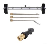 16 Inch Dual Function Undercarriage Cleaner for Cars, Trucks, and Patios, High Efficiency Cleaning Tool (3 bars)