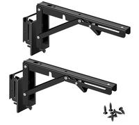 16 Inch Etrack Folding Shelf Bracket 2 Pcs Heavy Duty Level Stable No-Droop