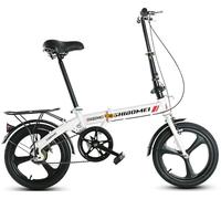 16 Inch Folding Bike Adults, Ultra-Light Mini City with 150kg Capacity