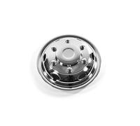 16-inch Front Deluxe Stainless Steel Wheel Trim Cover, Chrome Finish