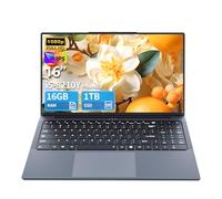 16 Inch Gaming Laptop, i5 Laptop up to 3.60GHZ, Laptops 1920 x 1200 HD Display, 16GB RAM 1TB SSD, WiFi5, Webcam, BT5.0, Mini HDMI, RJ45, Backlit Keyboard Laptops Computers,gaming computer,pc computers