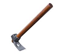 16 Inch Garden Hoe Mini Action for Loosening Soil and Weeding Knockable Removable Nails Hand Long Handle W Eed Tool Mechanics Set (A, One Size)