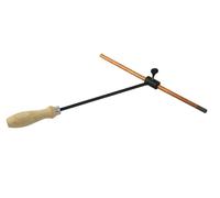 16-Inch Graphite Stirring Rod Handle with Carbon Stir Rod Holder, Includes Free Graphite Rod