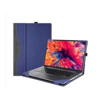 16 inch Laptop Case Cover for HP EliteBook 860/865 G9 G10 Sleeve & ZBook Firefly,Detachable PU Leather Protective Shell Bag with Pen Holder (Dark Blue)