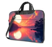 16 Inch Laptop Case Sunset Reflections On The Lake Laptop Bag Tote Bag For Women Carry On Backpack(26x36cm)